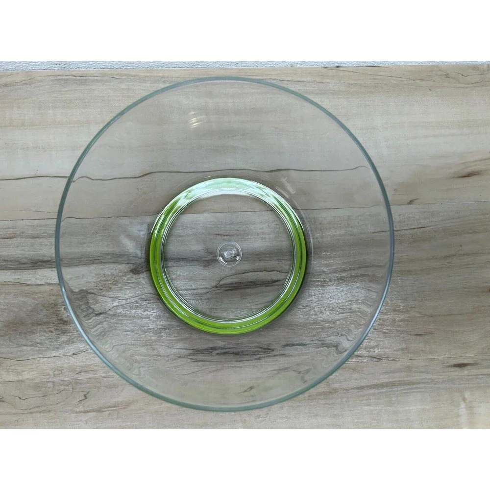 Brieftons Quicl Push Large 6.2 Quarts Salad Spinner Vegitable Washer Dryer